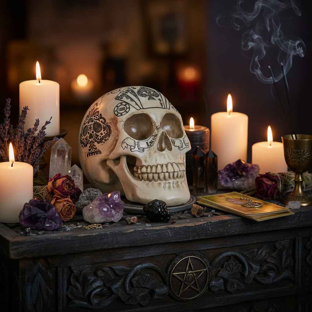 Royal Flush Skull - Unique Art for Bold Decor and Style