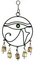 Eye Of Horus Chime with Beads & Bells