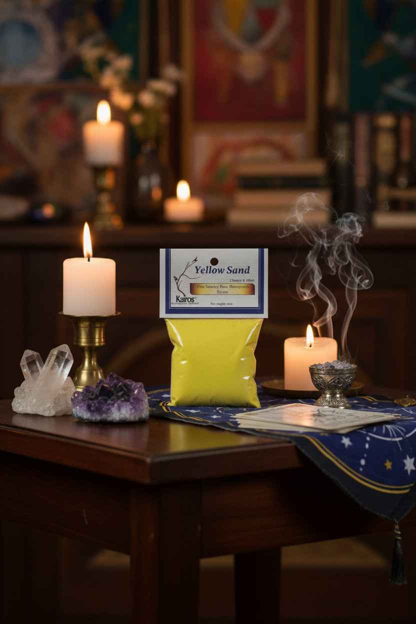 Yellow Sand 4 OZ Cleaned & Sifted