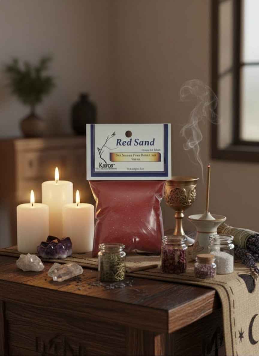 Red Sand Cleaned & Sifted 4 OZ