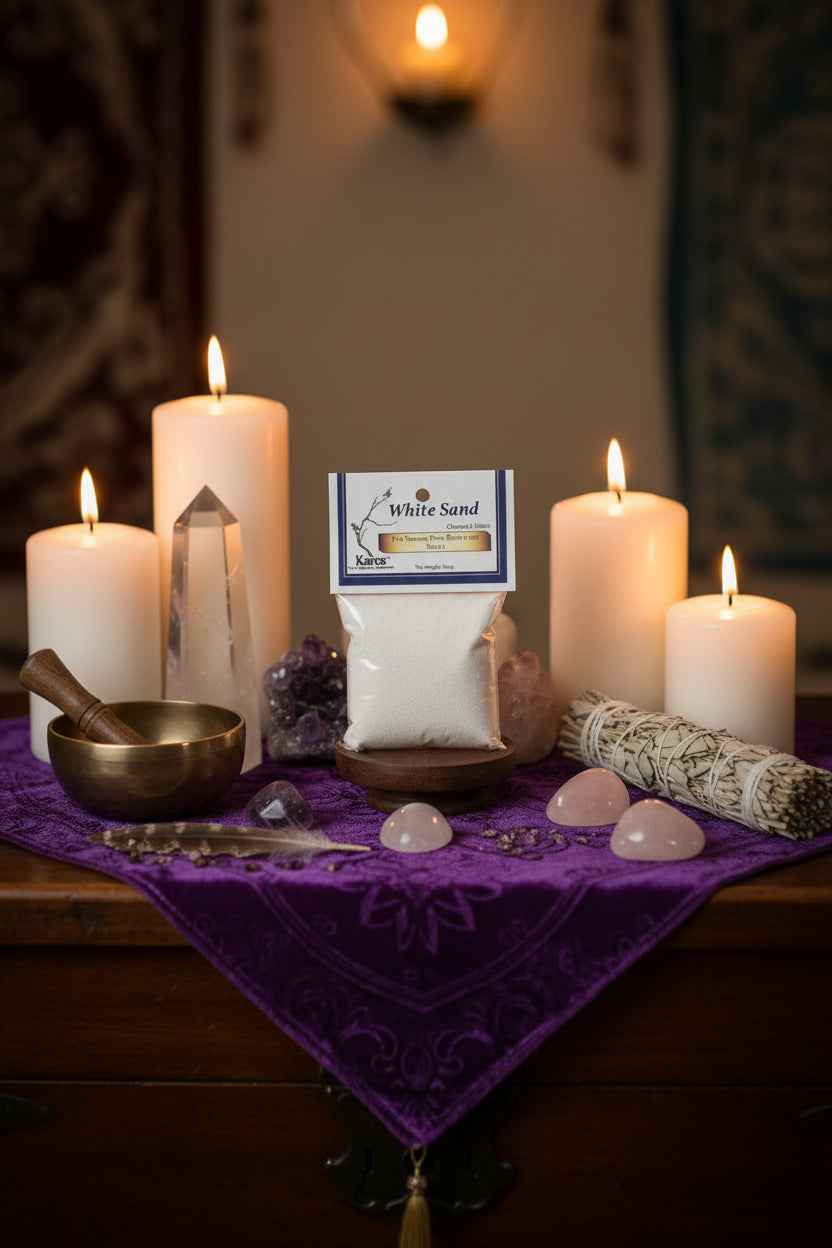 White Sand 4 OZ Cleaned & Sifted