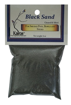 Black Sand 4 OZ Cleaned & Sifted