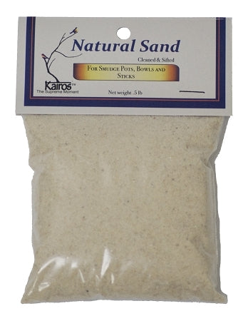 Natural Sand 1/2 Pound Cleaned & Sifted