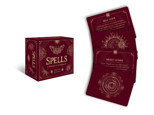 Spells: A Little Deck of Enchantments: 40 Mini Cards for Inspiration Cards