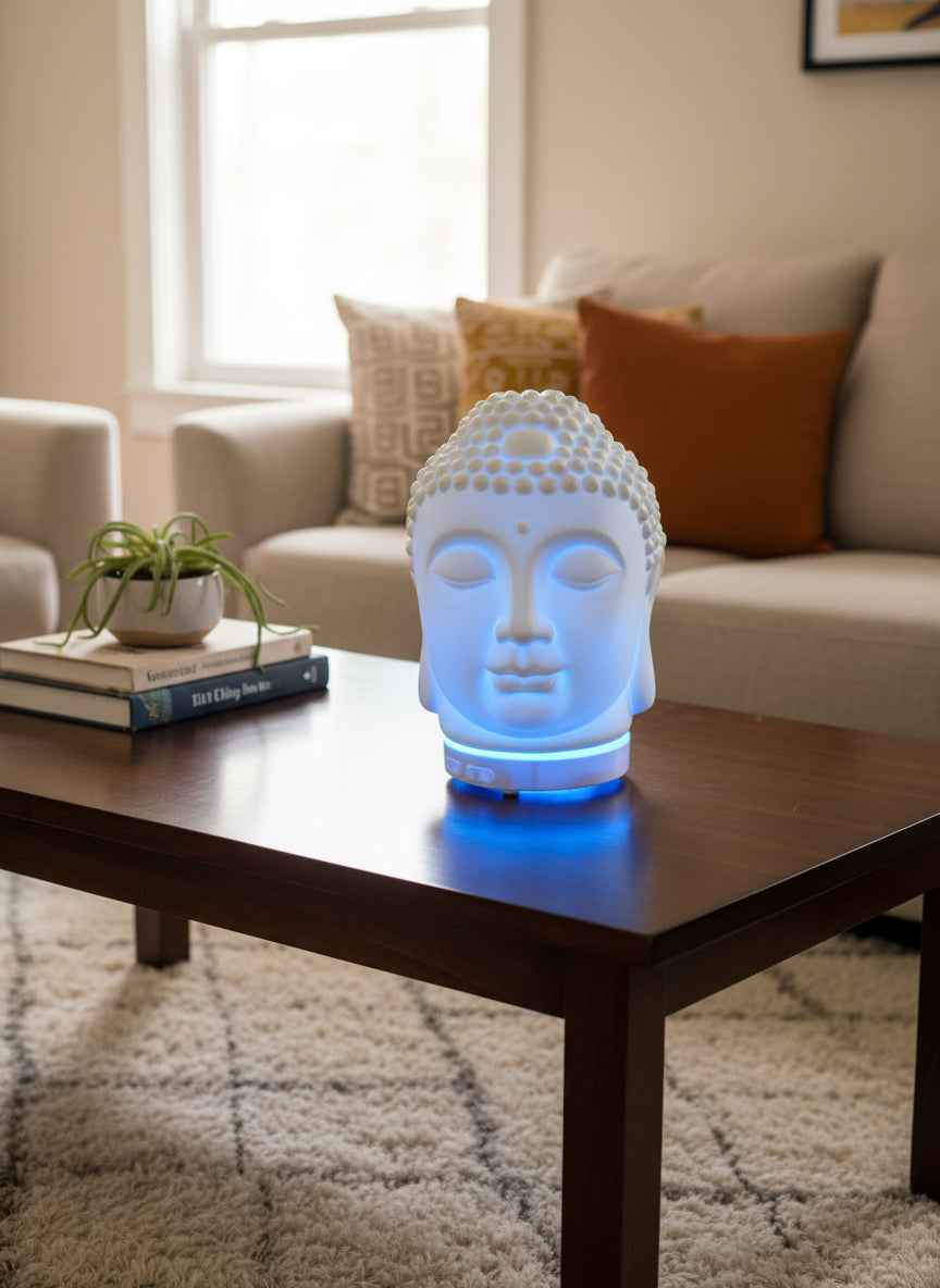 Buddha Ultrasonic Aromatherapy Diffuser for Serenity and Relaxation