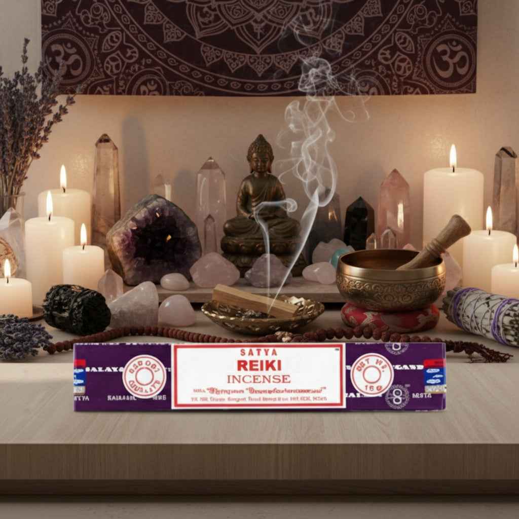 Reiki Satya Incense for Spiritual Cleansing and Meditation