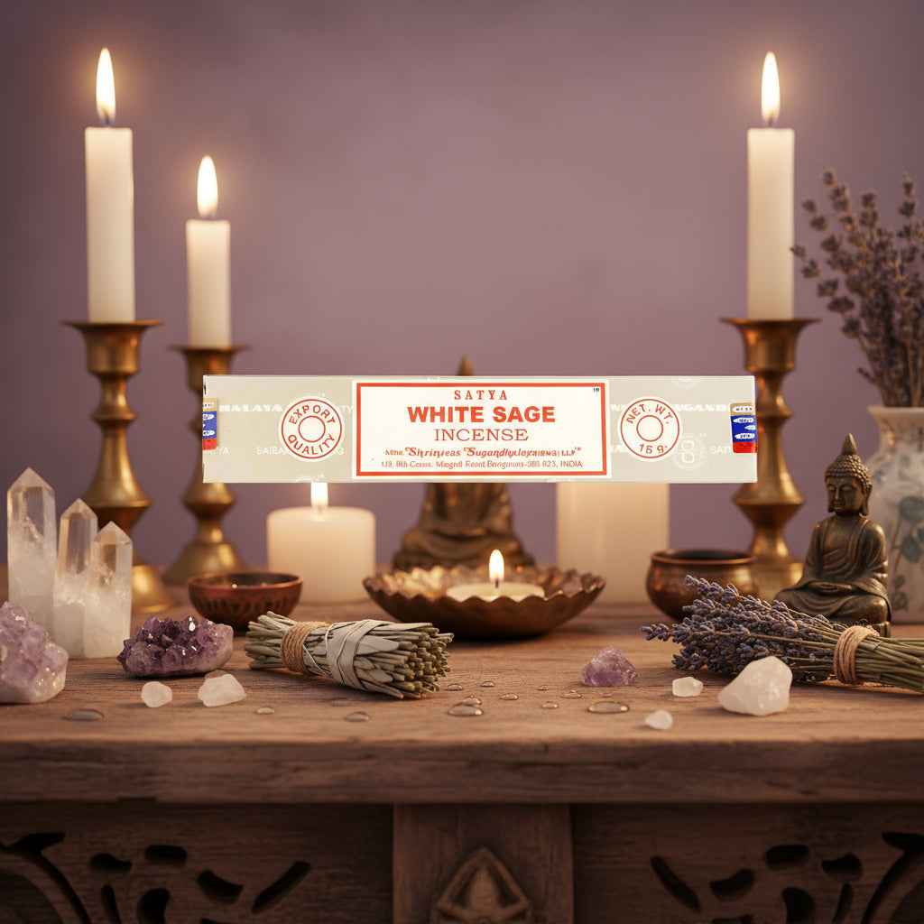 White Sage Satya Incense - Purify and Refresh Your Space
