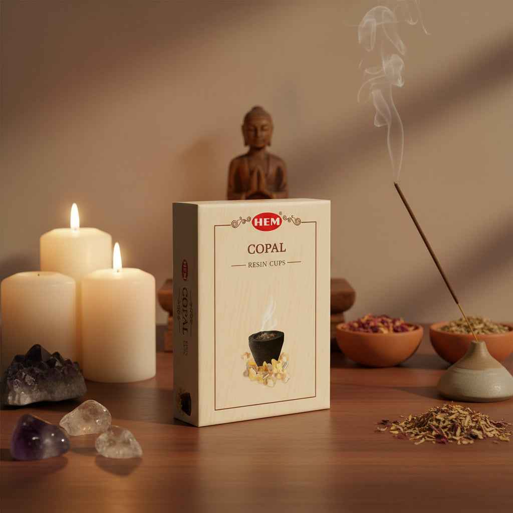 Copal Resin Cups - Handcrafted Aromatic Solutions for Purification and Relaxation