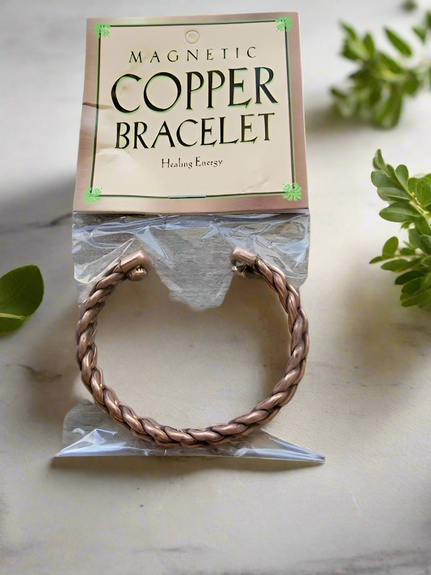 Braided Copper Bracelet