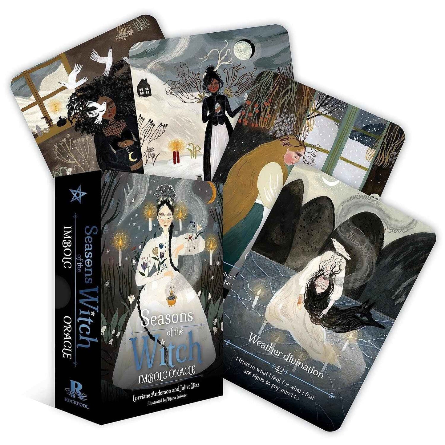 Seasons of the Witch – Imbolc Oracle: (44 Gilded Cards and 112-Page Full Color Guidebook)