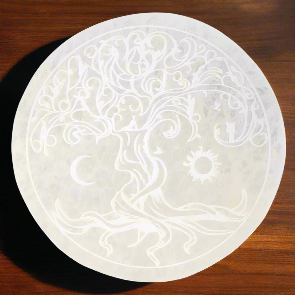 Tree of Life Charging Plate 5 Inch