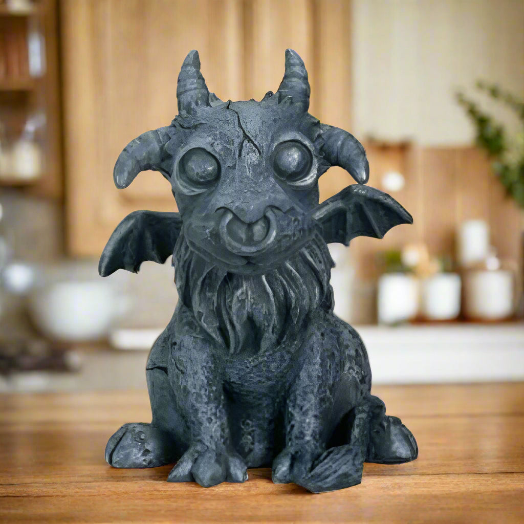 Baby Goat Gargoyle Small