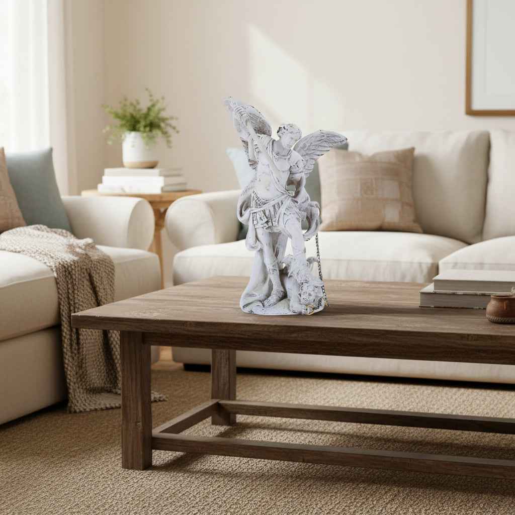 Archangel Michael Statue - Divine Protector and Spiritual Guardian