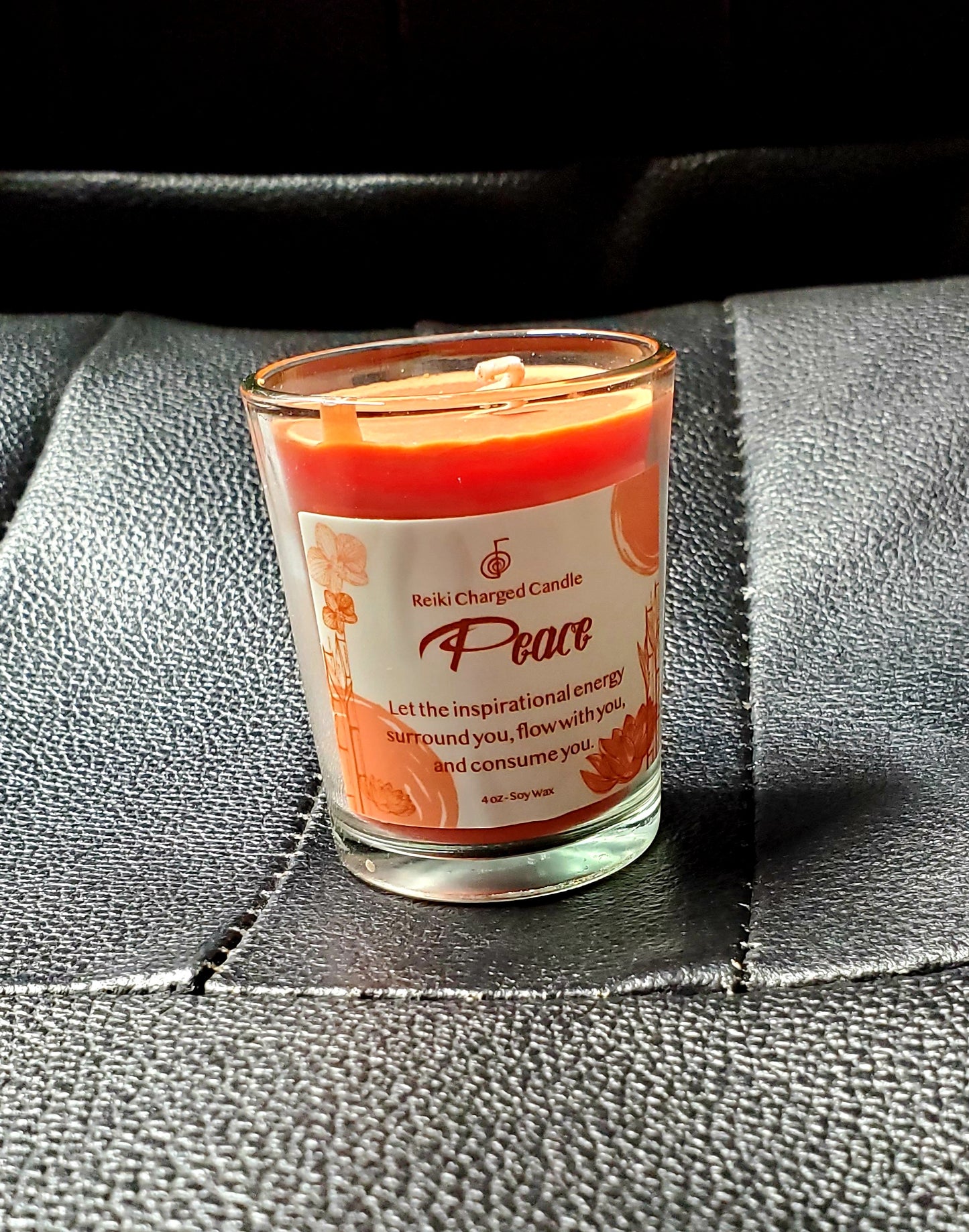 Peace Reiki Charged Votive Candle