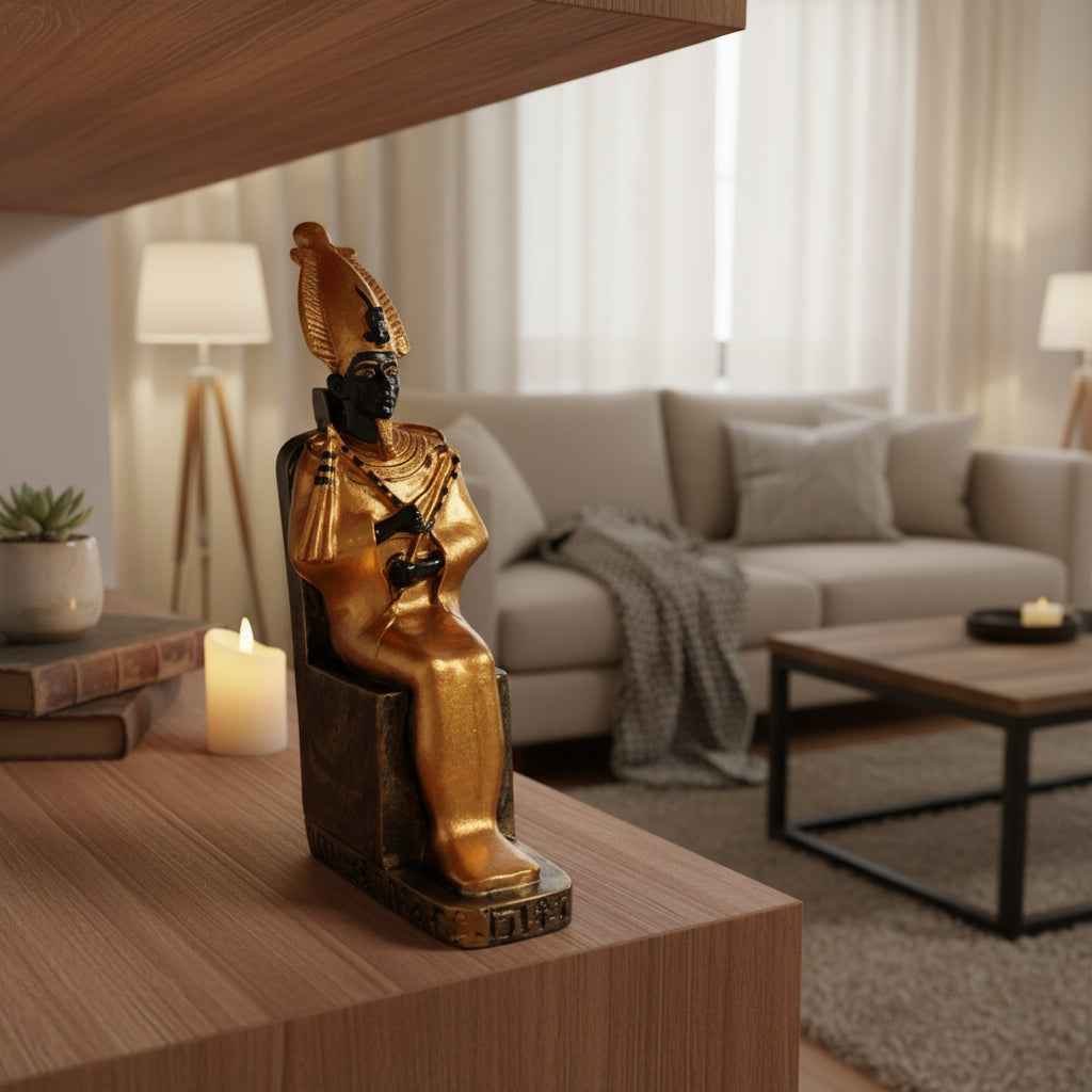 Small Osiris Statue | Unique Egyptian Decor for Your Home