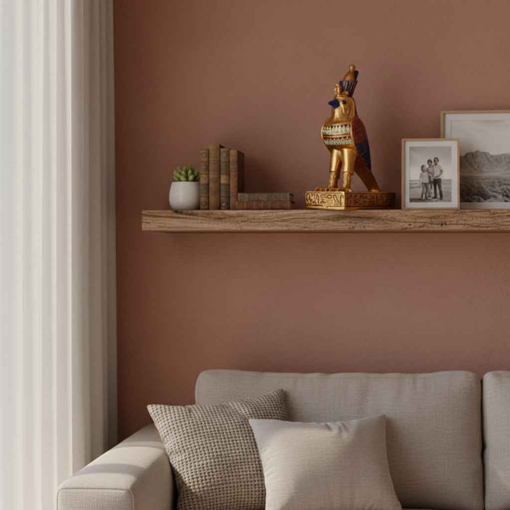 Small Horus Statue for Home Decor and Spiritual Connection