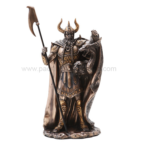 Bronze Loki Statue