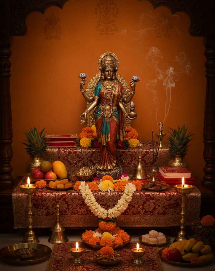 Lakshmi Statue - Divine Home Decor for Prosperity and Blessings