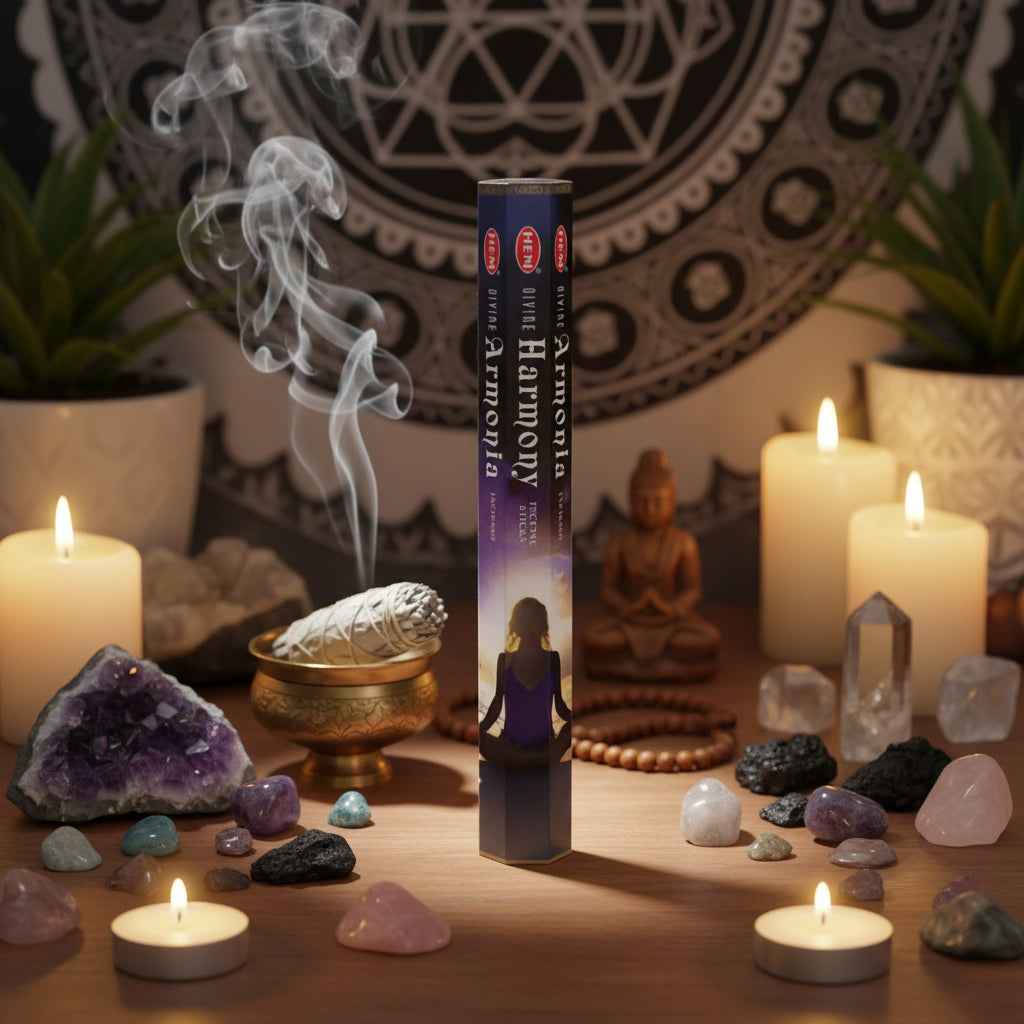 Hem Hexagon Divine Harmony Incense Sticks