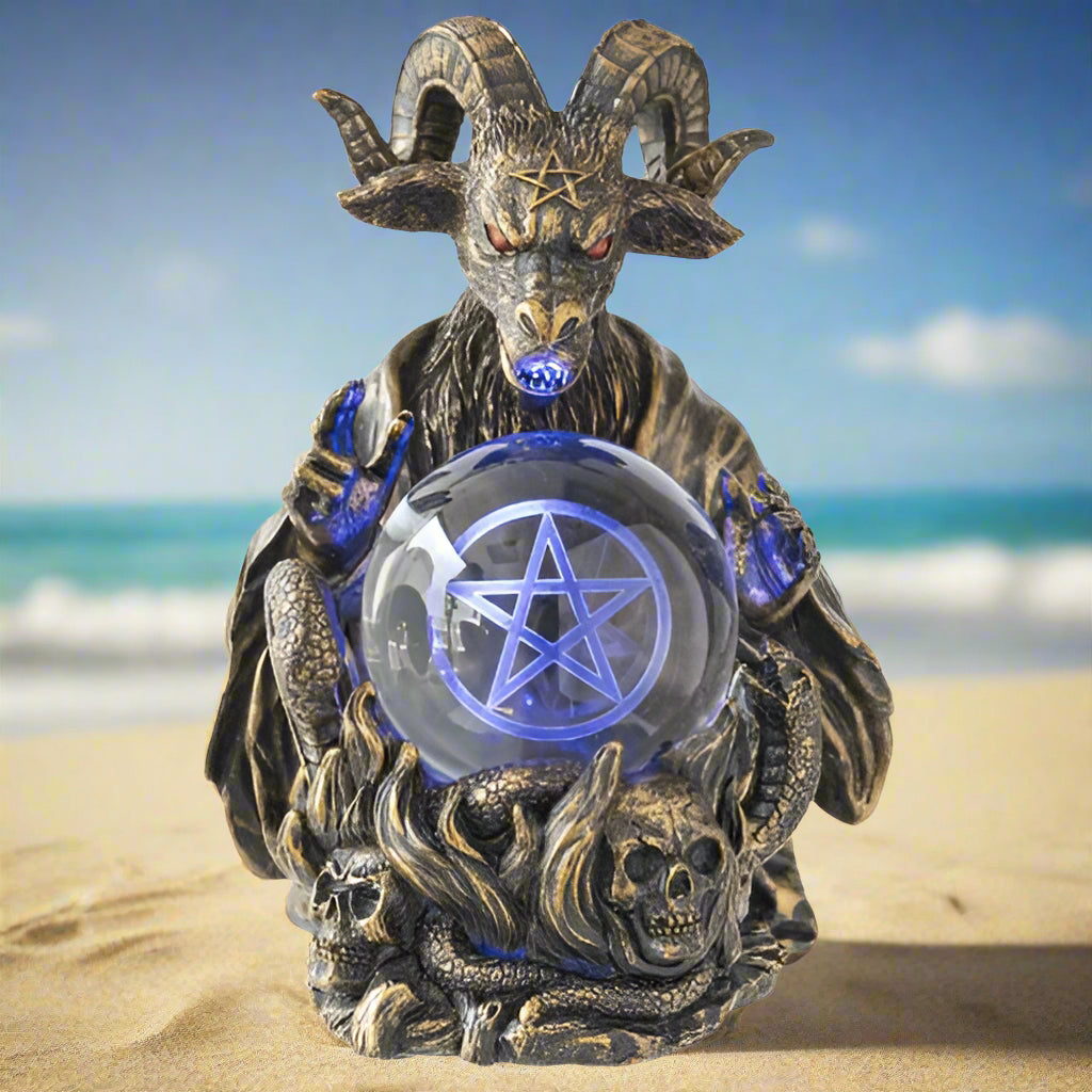 Baphomet W/Led Ball