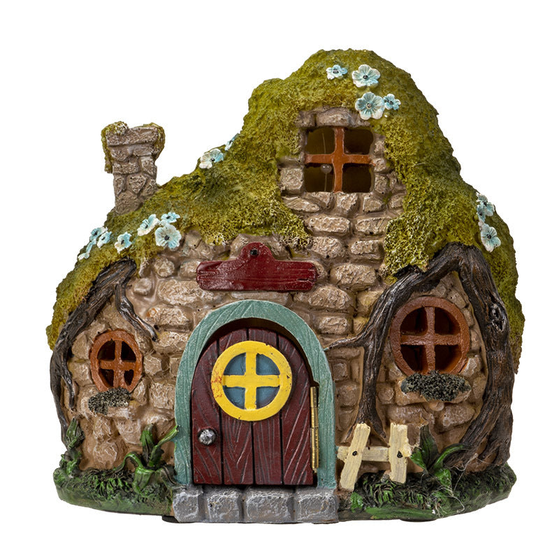 Fairy Cottage W/Led Light