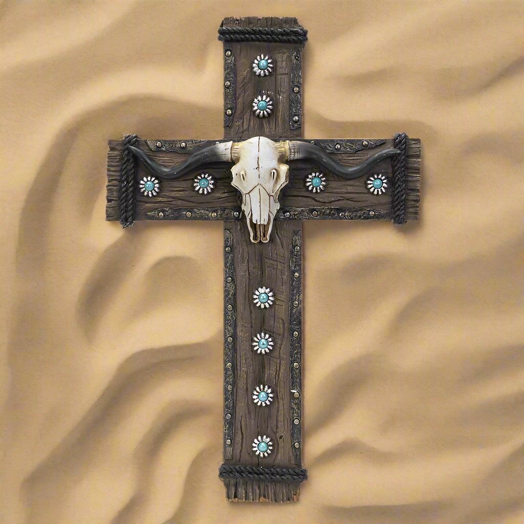 Western Crucifix Wall Plaque