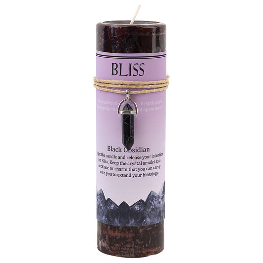 Bliss Crystal Energy Candle