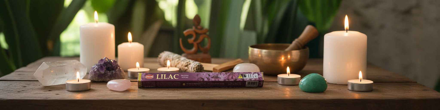 Hem Hexagon Lilac Incense Sticks
