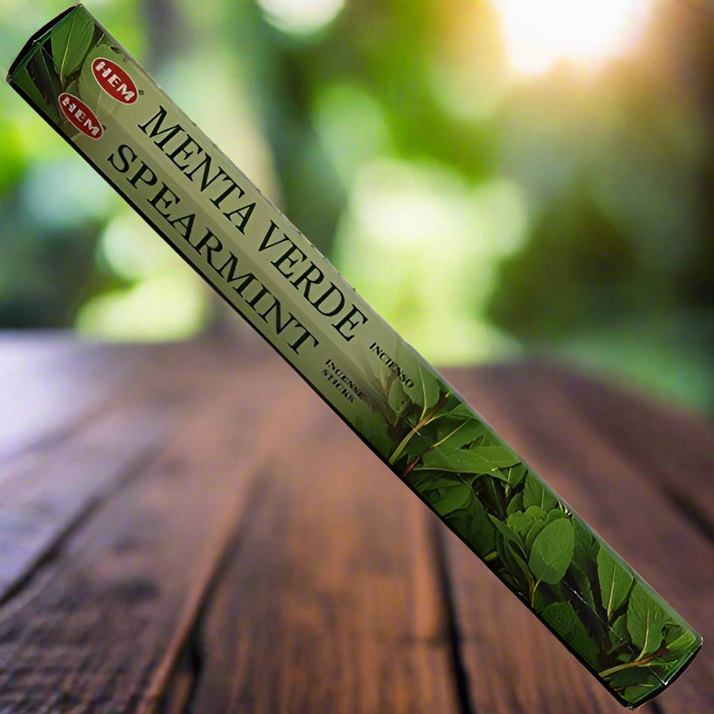 Hem Hexagon Spearmint Incense Sticks
