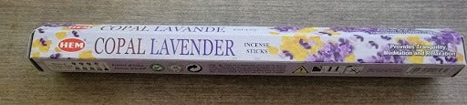 Hem Hexagon Copal Lavender Incense Sticks