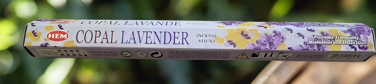 Hem Hexagon Copal Lavender Incense Sticks