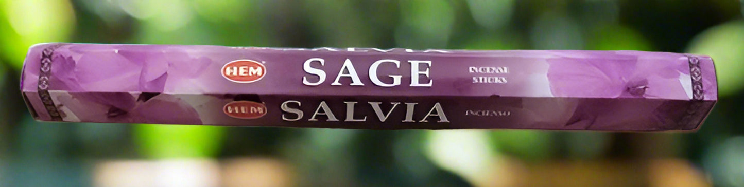 Hem Hexagon Sage Incense Sticks