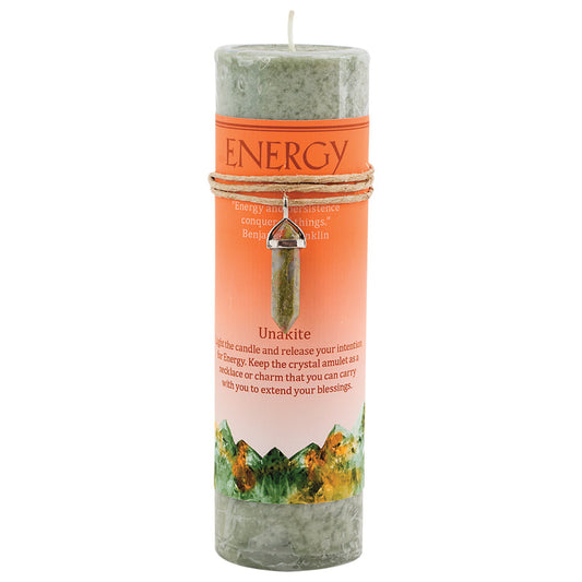 Energy Crystal Energy Candle