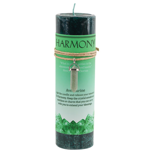 Harmony Crystal Energy Candle