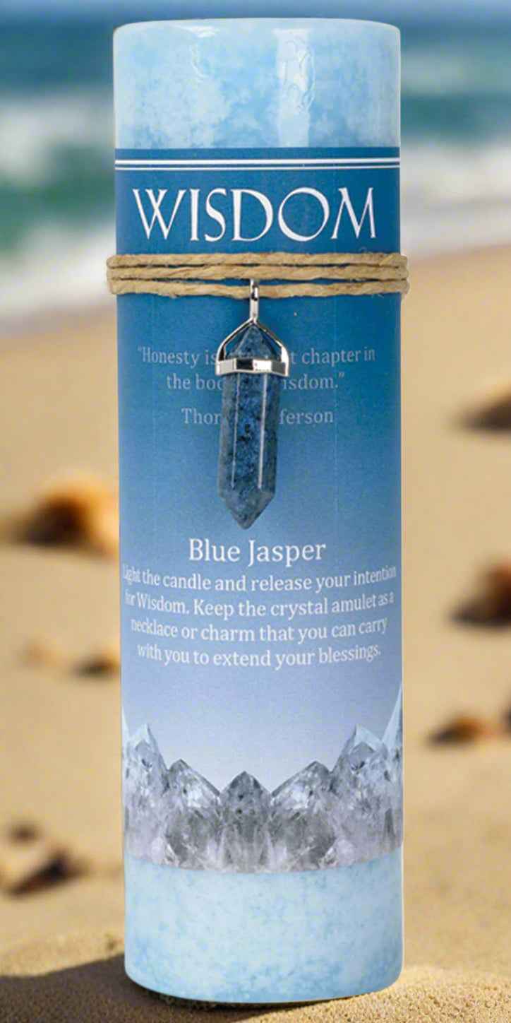 Wisdom Crystal Energy Candle