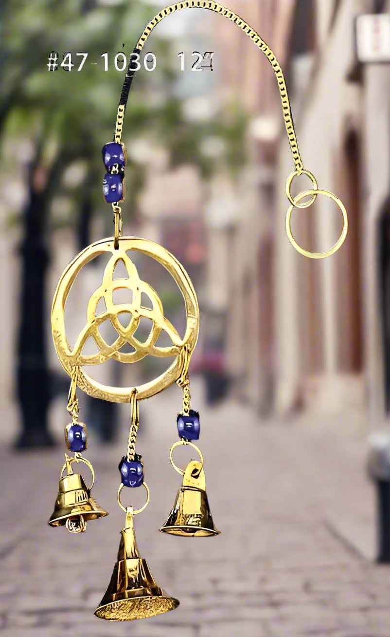 Triquetra Bell Wind Chime 12"