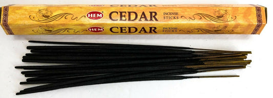 Hem Hexagon Cedar Incense Sticks