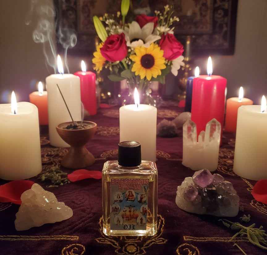 7 Powers Anointing Oil - Powerful Blend for Spiritual Strength and Blessings