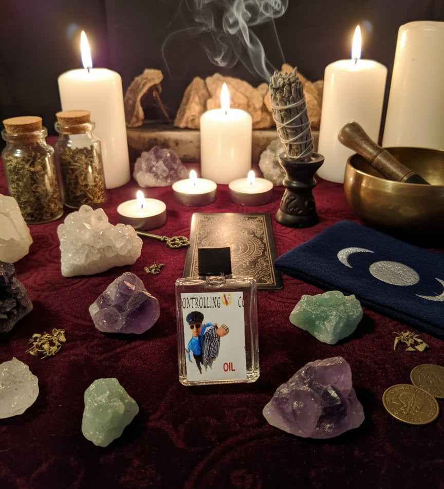 Controlling Anointing Oil for Spiritual Guidance and Empowerment