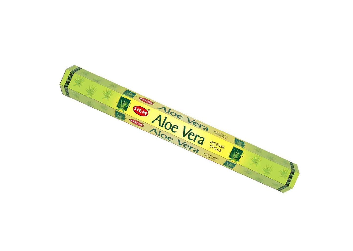 Hem Hexagon Aloe Vera Incense Sticks