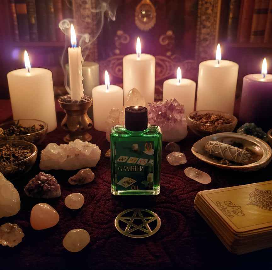 Gamblers Anointing Oil for Prosperity and Luck