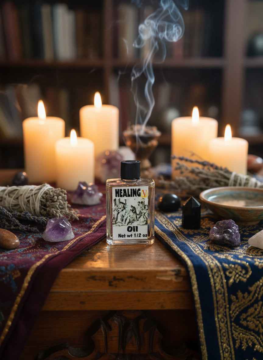 Healing Anointing Oil for Spiritual Wellness and Restoration