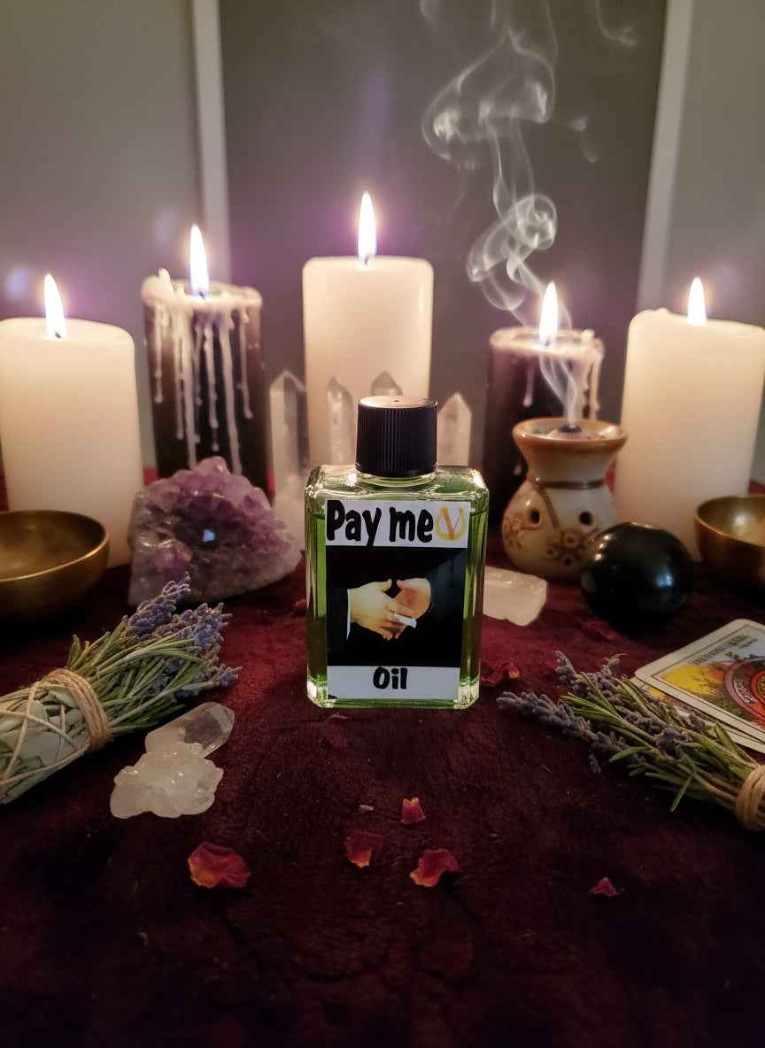 Pay Me Anointing Oil for Prosperity and Abundance