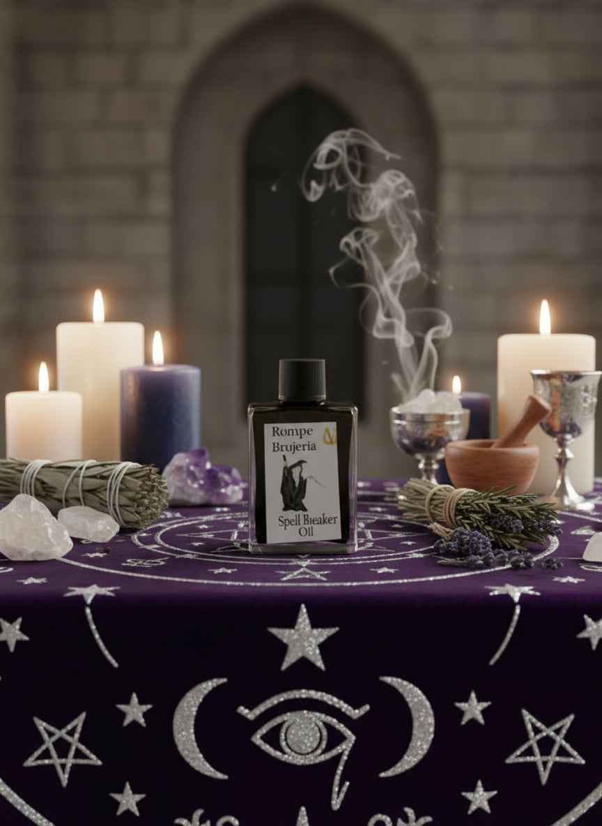 Spell Breaker Anointing Oil for Protection and Spiritual Cleansing