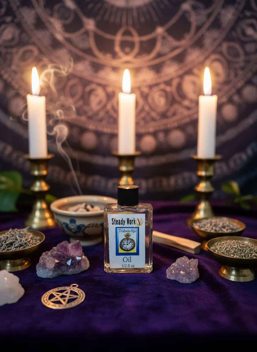 Steady Work Anointing Oil for Success and Prosperity