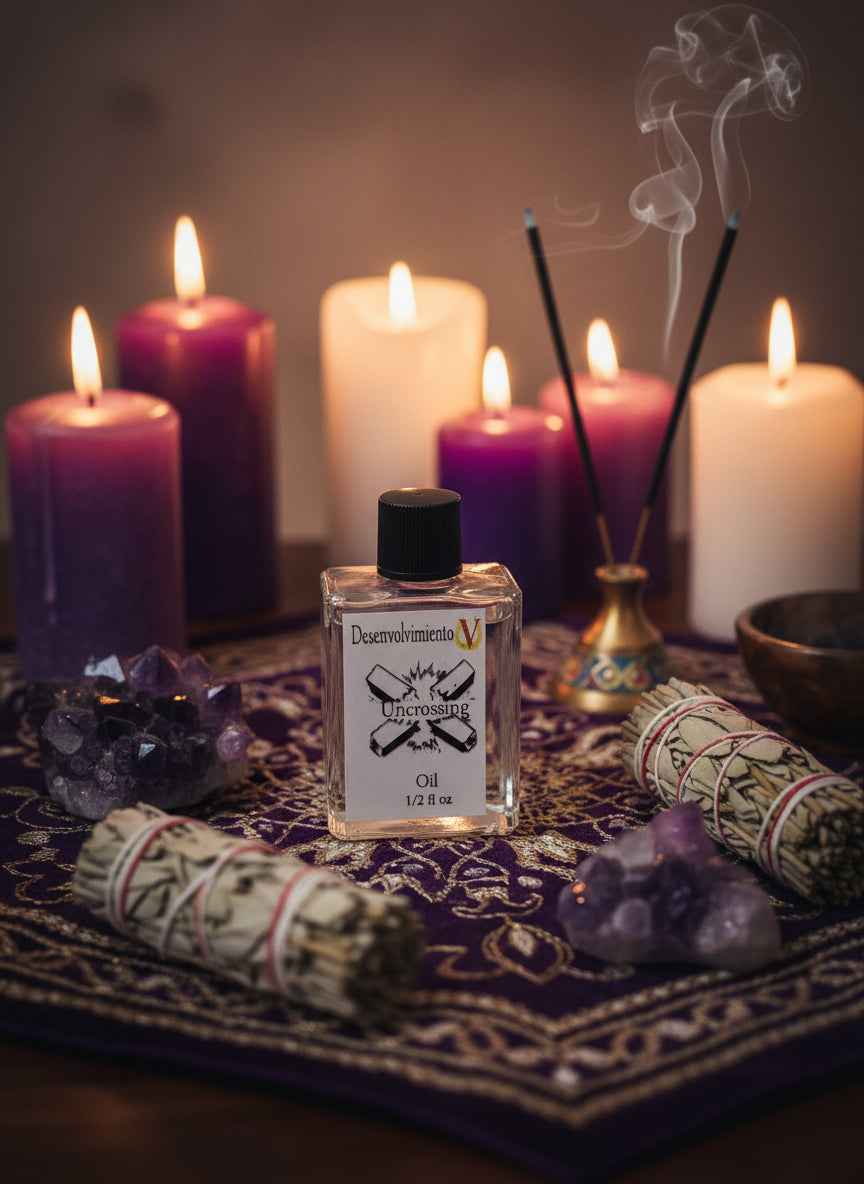 Uncrossing Anointing Oil for Cleansing and Spiritual Protection
