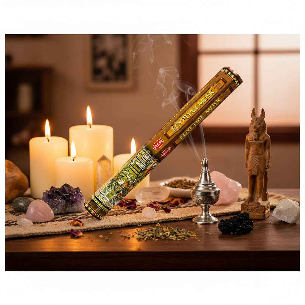 Hem Hexagon Egyptian Musk Incense Sticks