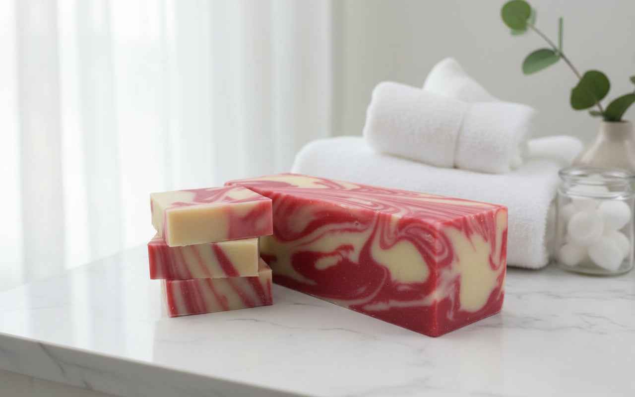 Plumeria Bar Soap for Luxurious Skin Hydration and Natural Fragrance