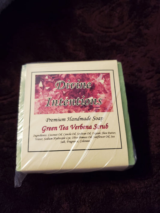 Green Tea Verbena Scrub