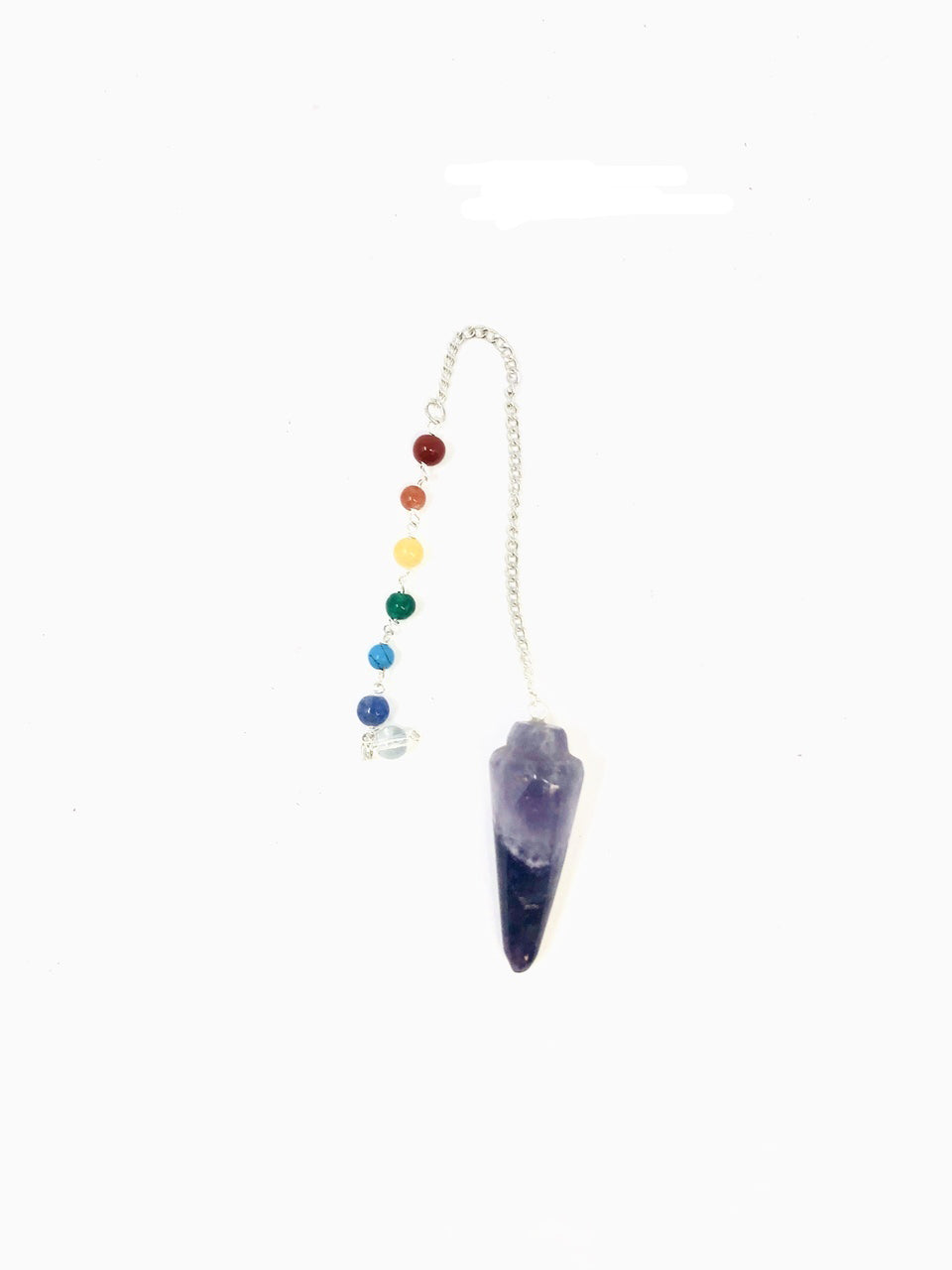 Amethyst Chakra chain Drop Pendulum